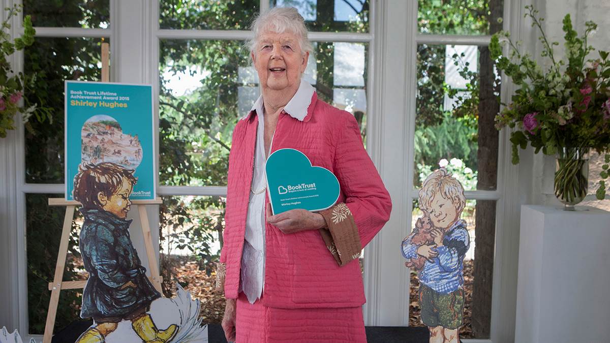 Shirley Hughes wins BookTrust's Lifetime Achievement Award