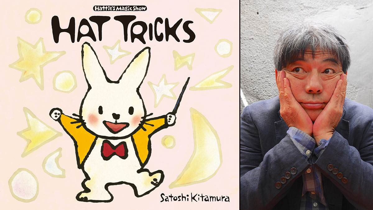 The cover of Hat Tricks and author Satoshi Kitamura