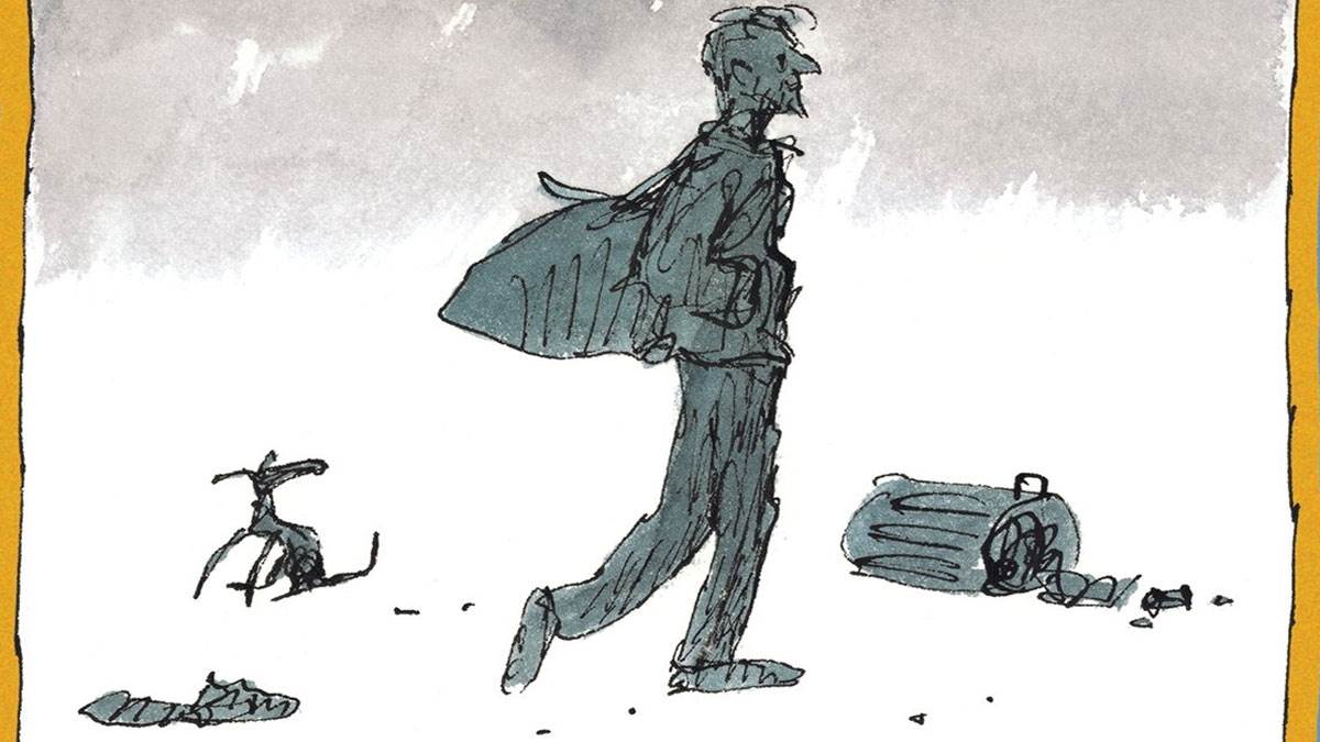 Illustration from Michael Rosen's Sad Book by Michael Rosen and Quentin Blake