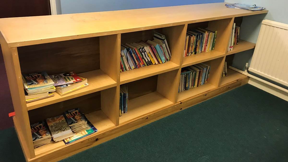 Woodchurch C of E Primary School's current library space