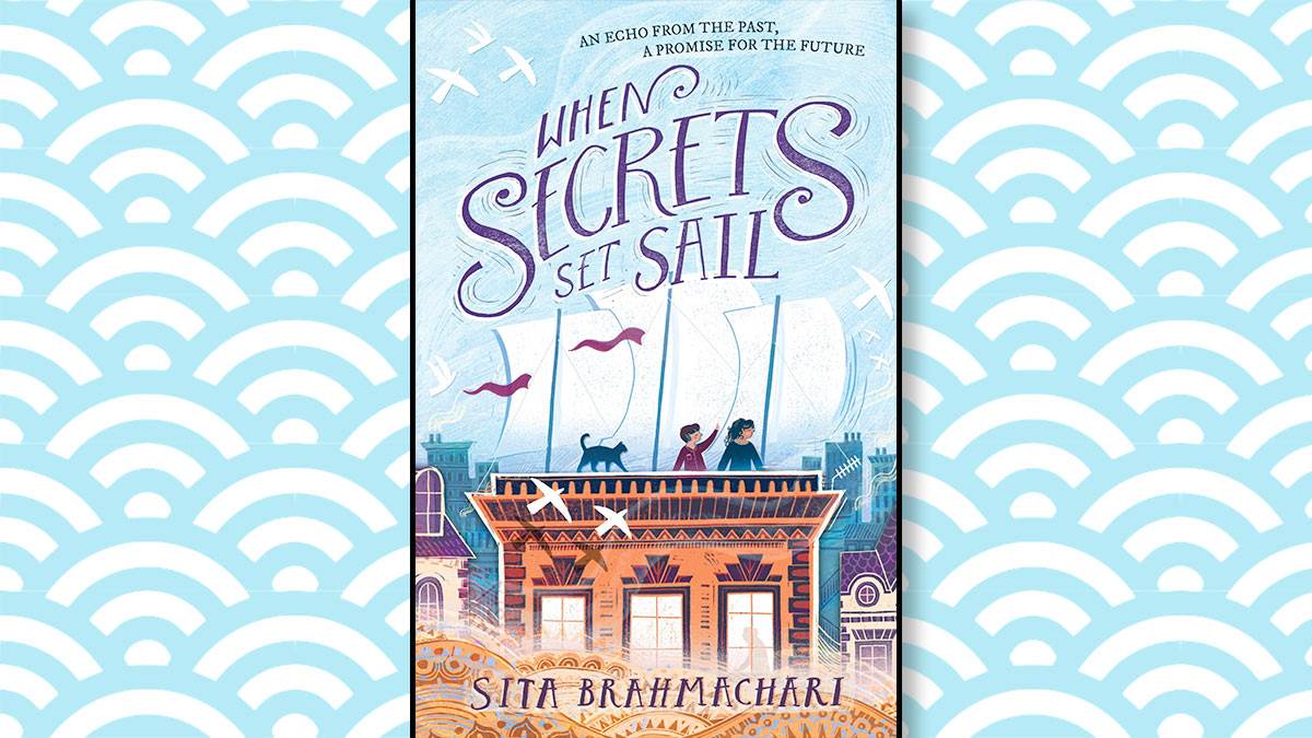 The front cover of When Secrets Set Sail