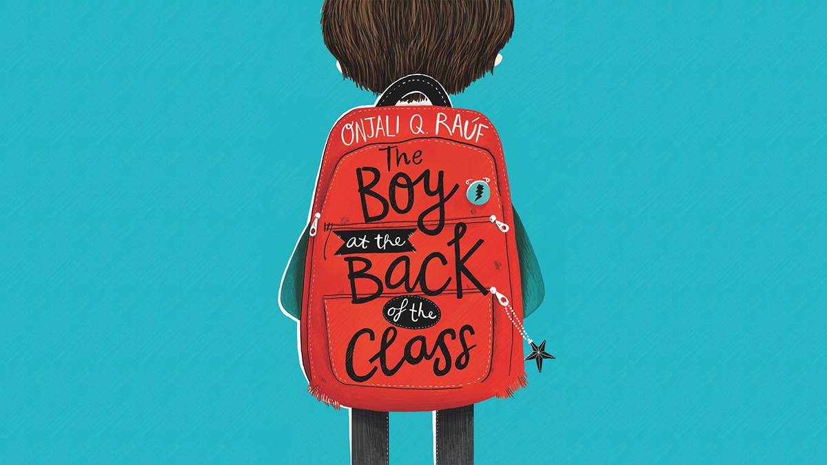The front cover of The Boy at the Back of the Class