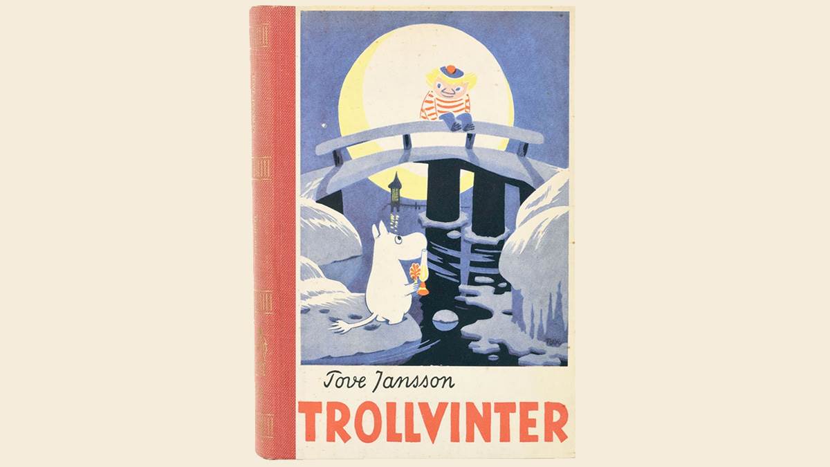 The cover of Trollvinter by Tove Jansson