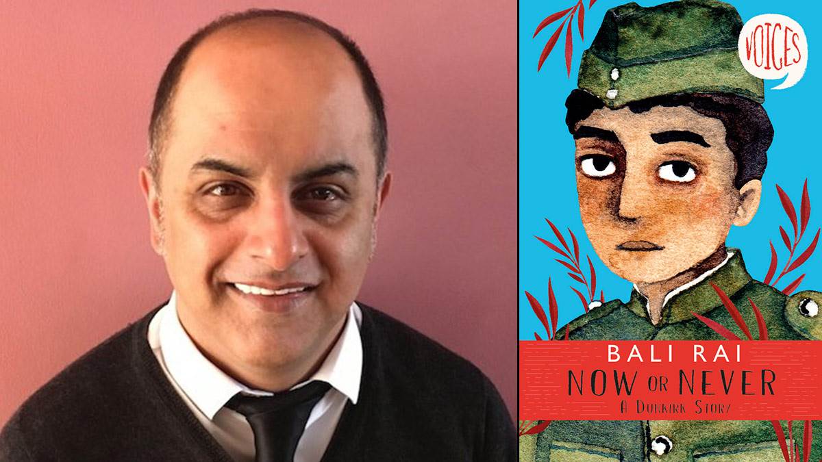 Bali Rai and the cover of Now or Never