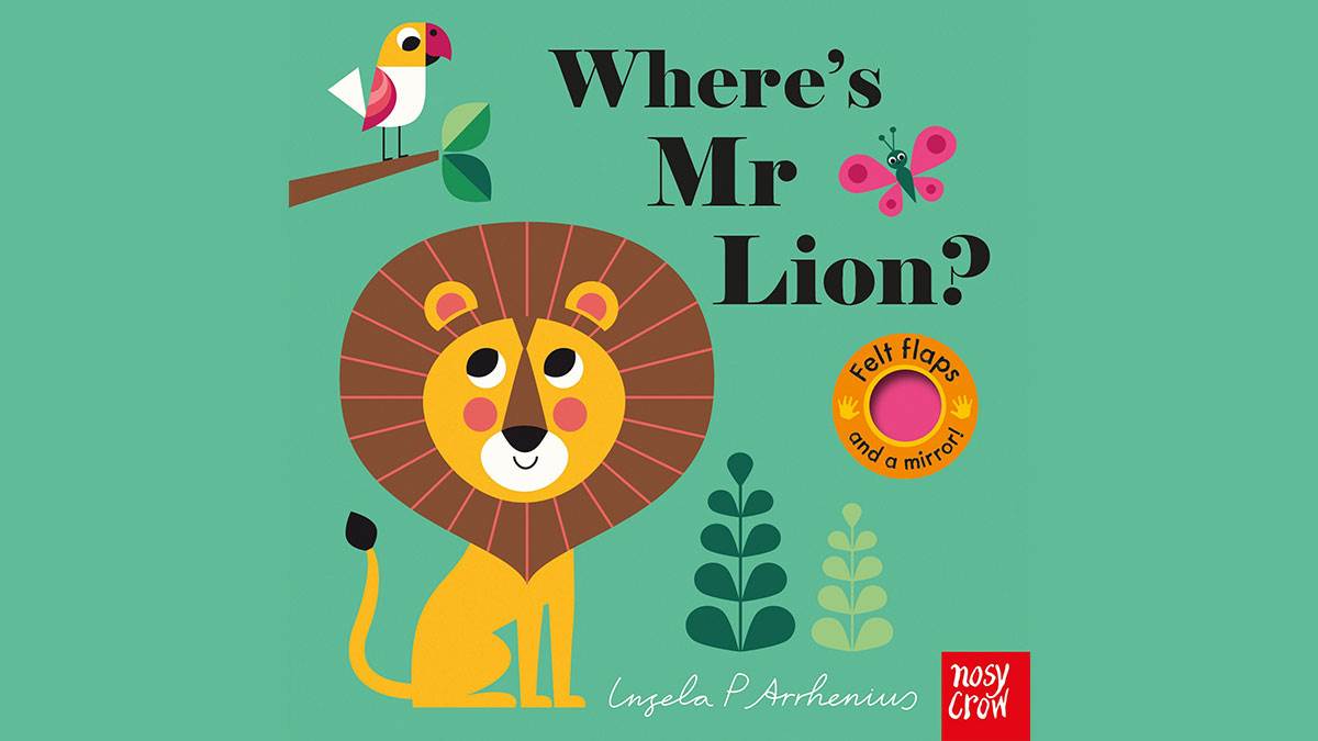 The front cover of Where's Mr Lion