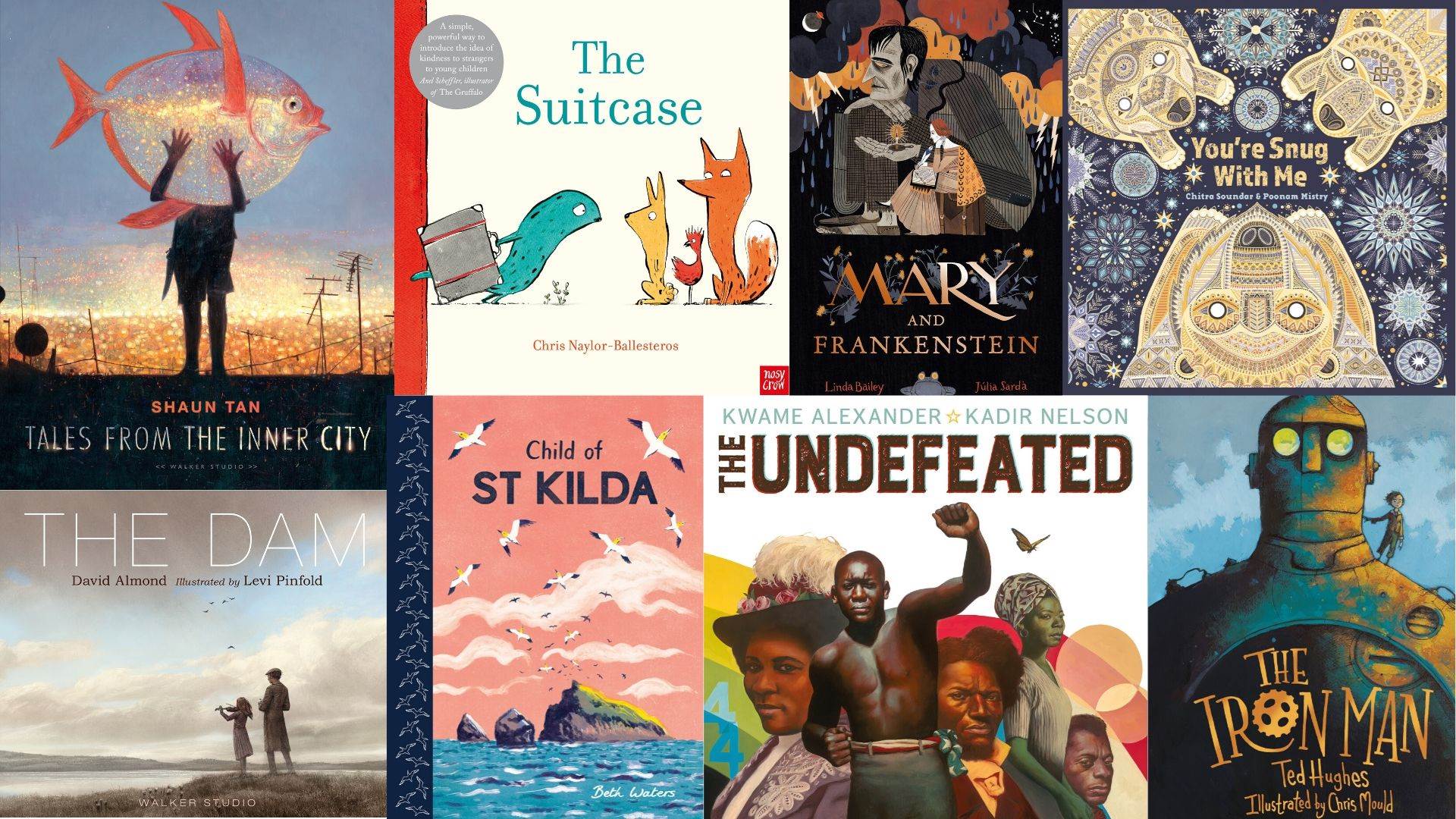Shortlisted titles for the 2020 Kate Greenaway award