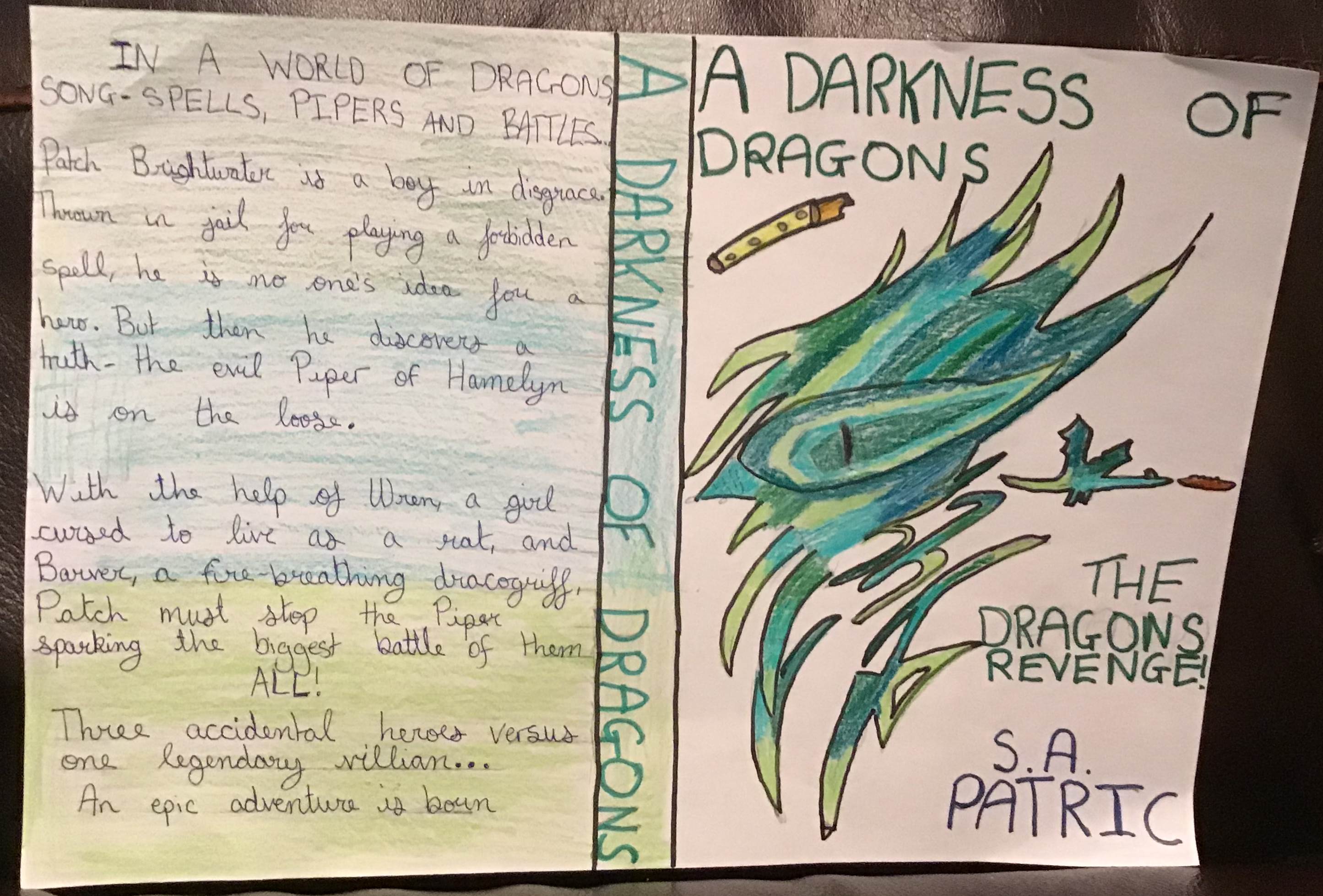 Runner up, Unknown, Claire's Court, A Darkness of Dragon