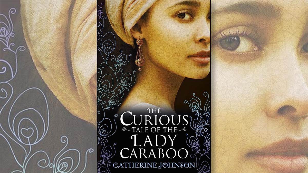 The front cover of The Curious Tale of the Lady Caraboo