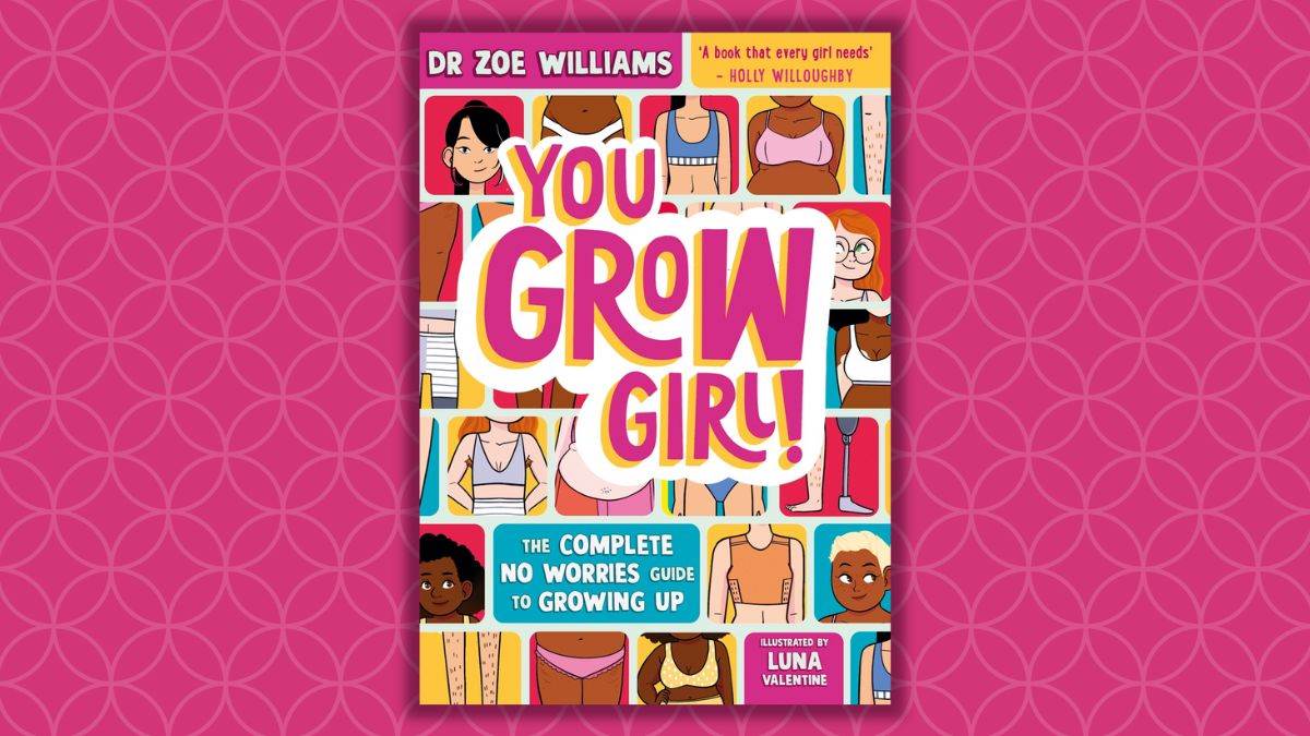 The cover of You Grow, Girl! by Dr Zoe Williams