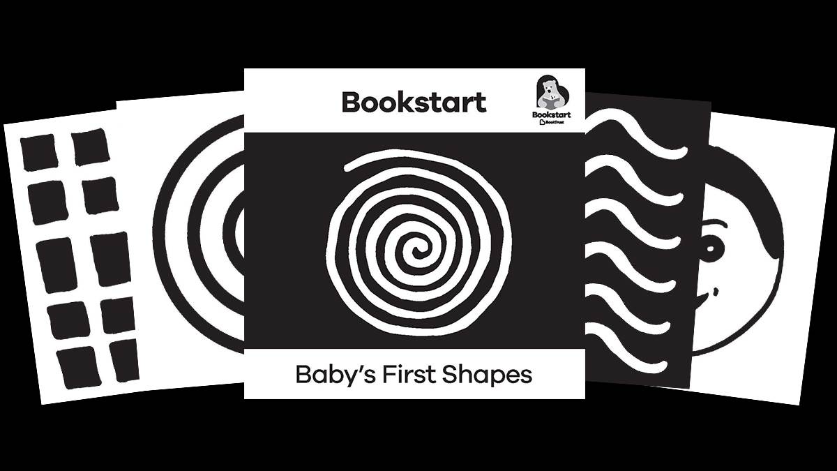 Bookstart B and W booklet BLK