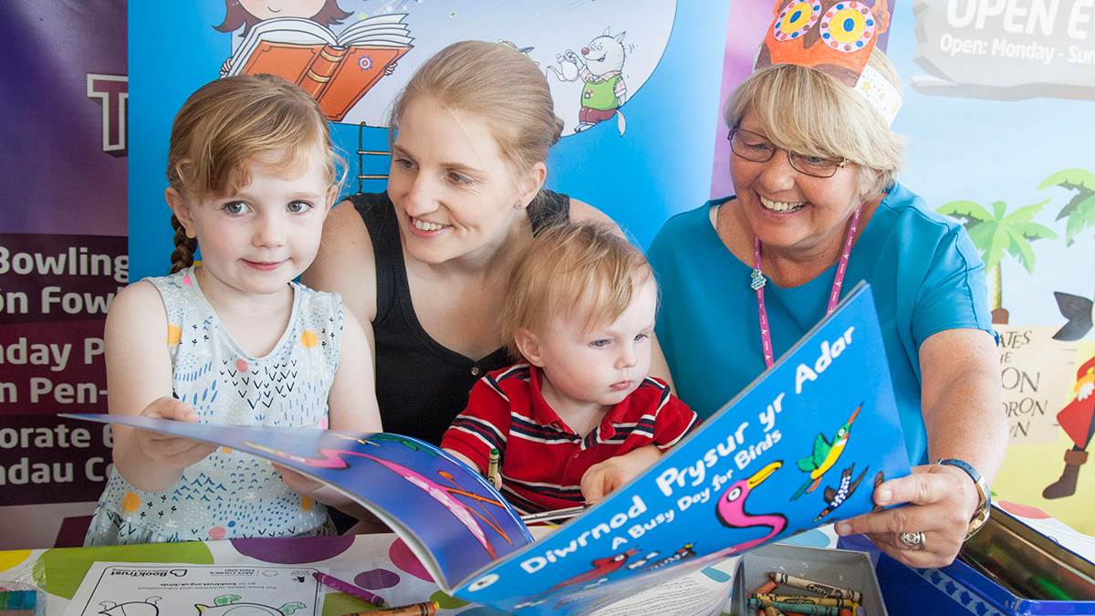2018 National Bookstart Week event in Wales