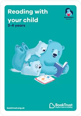 Reading with your child 3-4 years booklet English