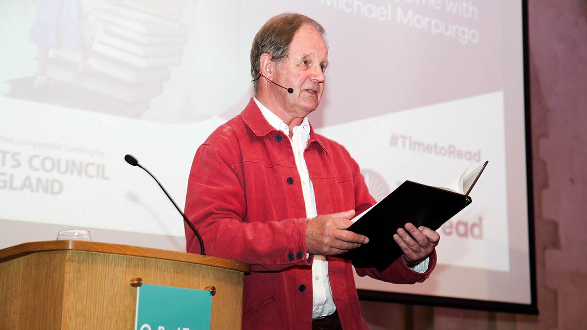 Michael Morpurgo gives the BookTrust Annual Lecture 2016