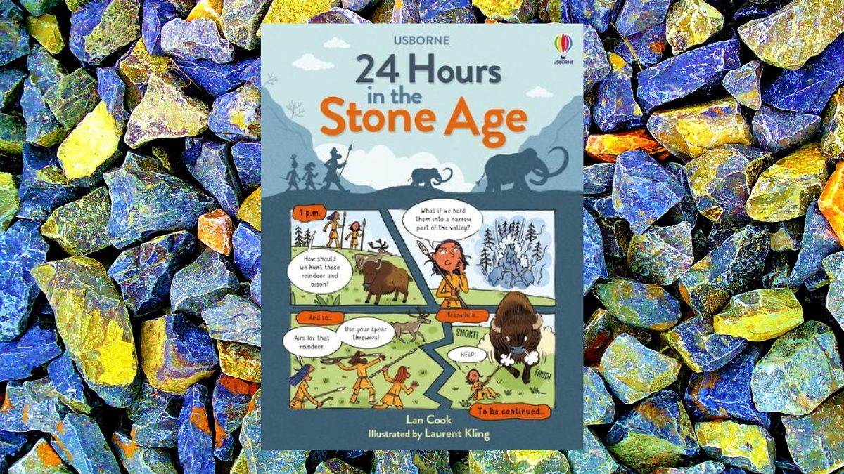 The front cover of 24 Hours in the Stone Age