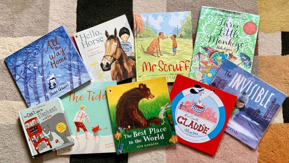 A collection of picture books