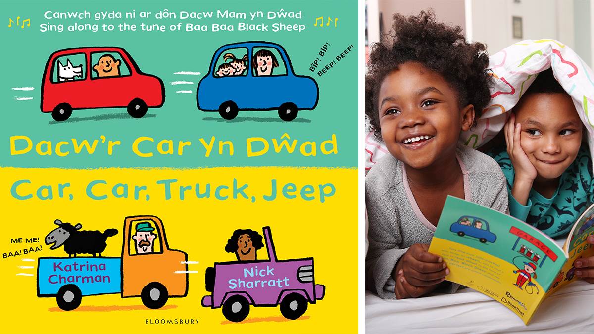 Car Car Truck Sheep Welsh cover and kids