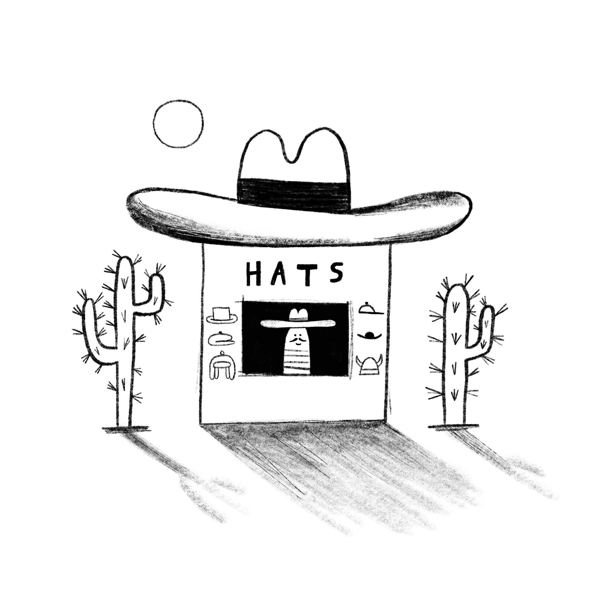 Uncle's hat shop