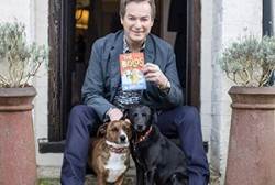 Julian Clary and his dogs