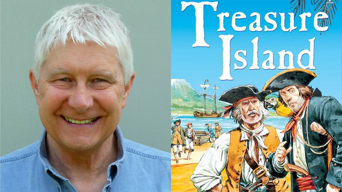 Nick Butterworth loves Treasure Island