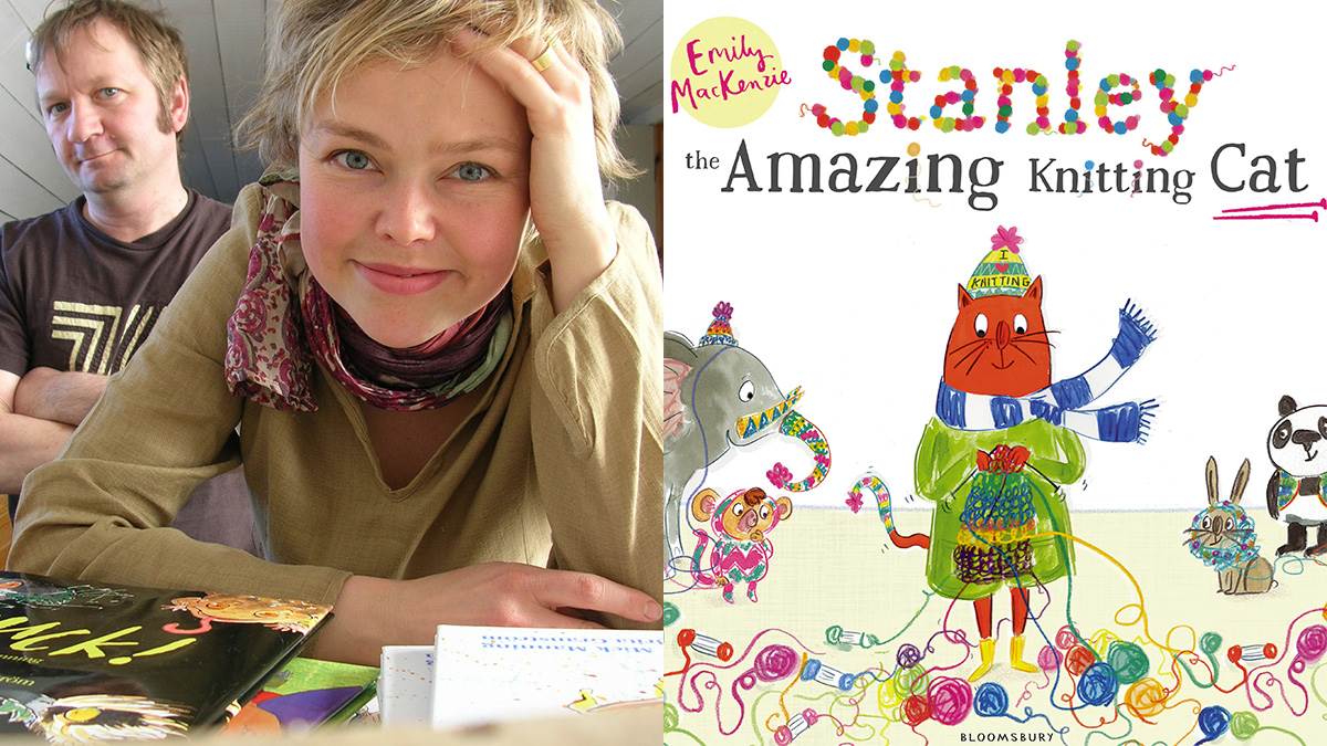 MIck Manning and Brita Granström recommend Stanley The Amazing Knitting Cat
