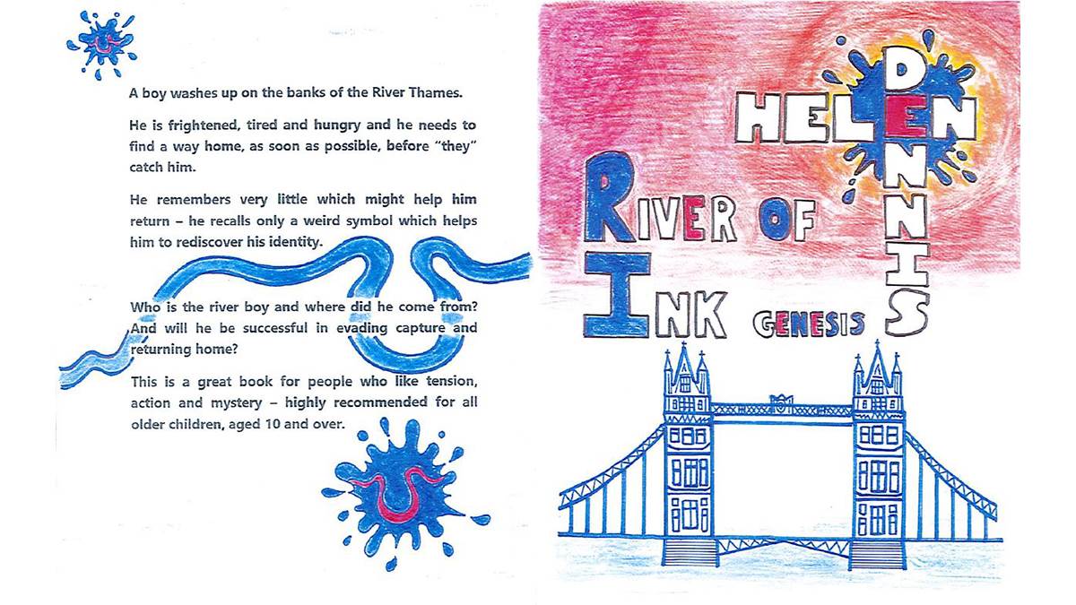 Jacob's runner-up entry into the Design a Book Cover competition