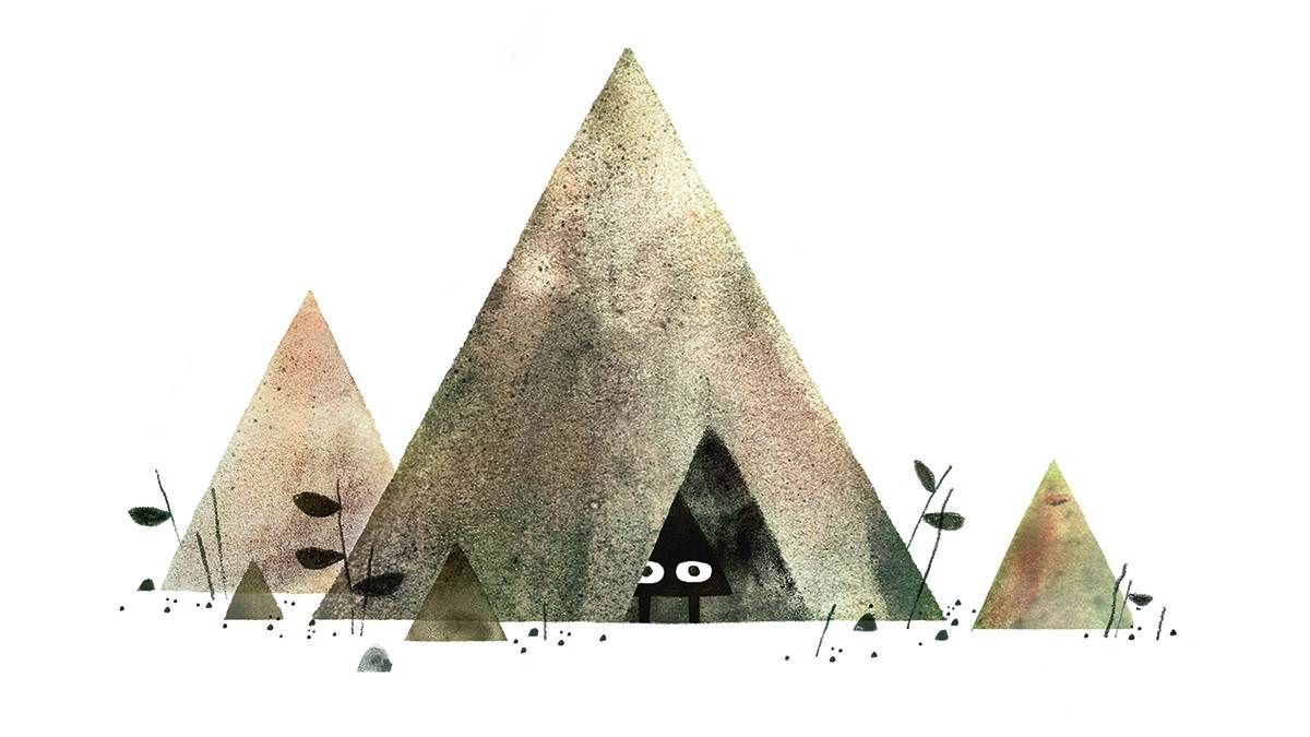 An image from Triangle by Jon Klassen and Marc Barnett