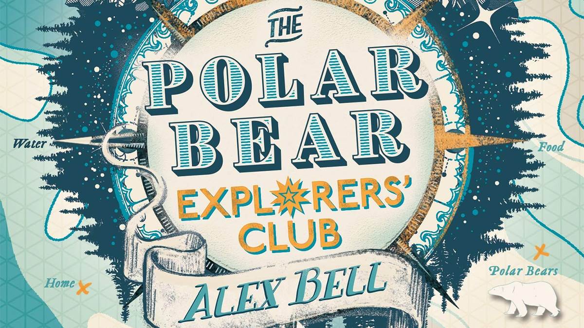 An image from the cover of The Polar Bear Explorer's Club by Alex Bell