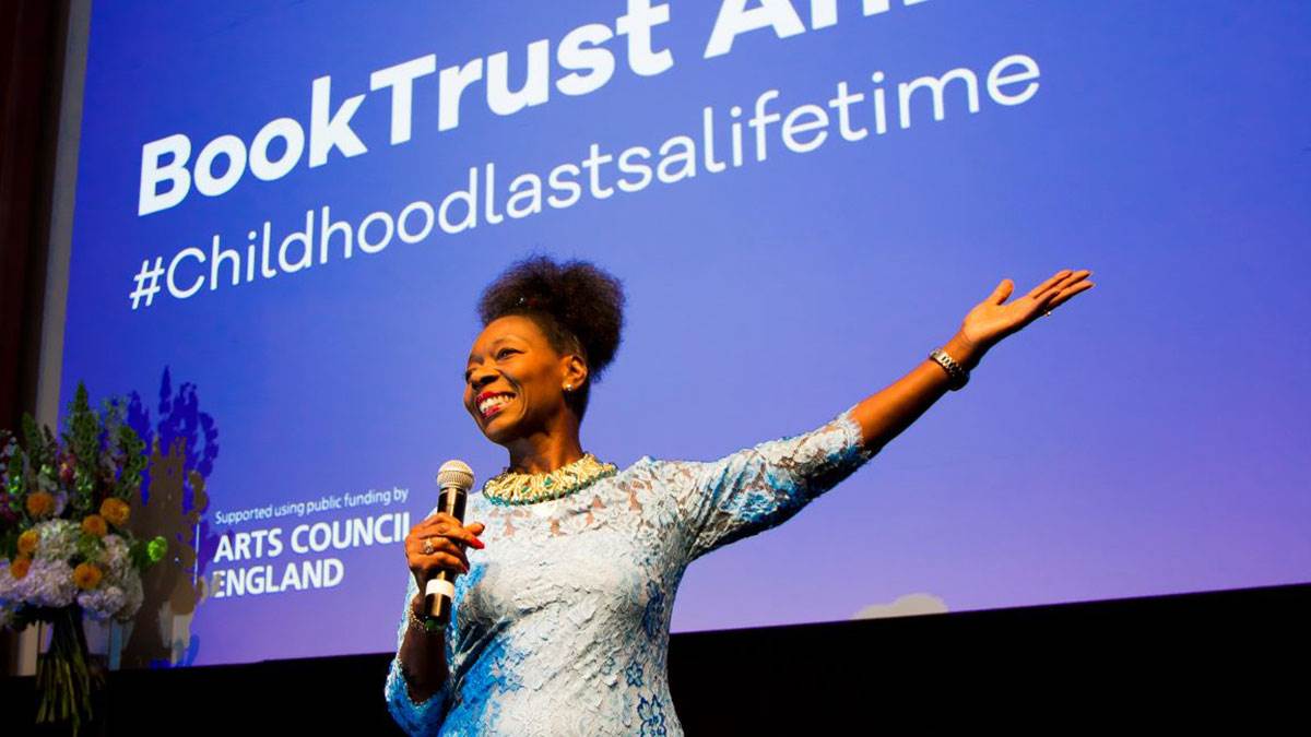 Floella Benjamin gives the BookTrust Annual Lecture
