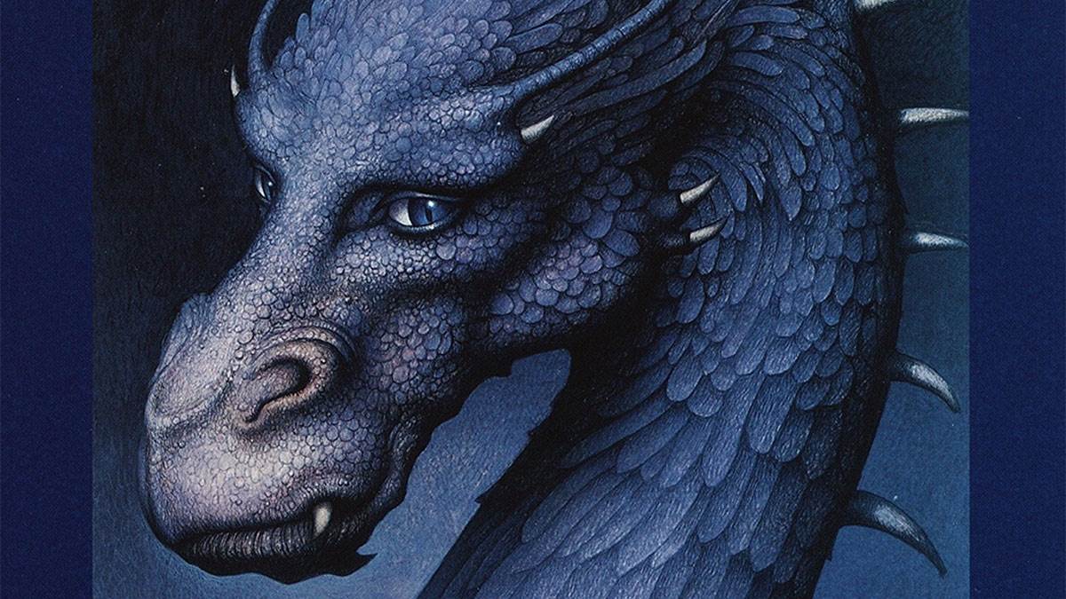 An illustration from the cover of Eragon by Christopher Paolini