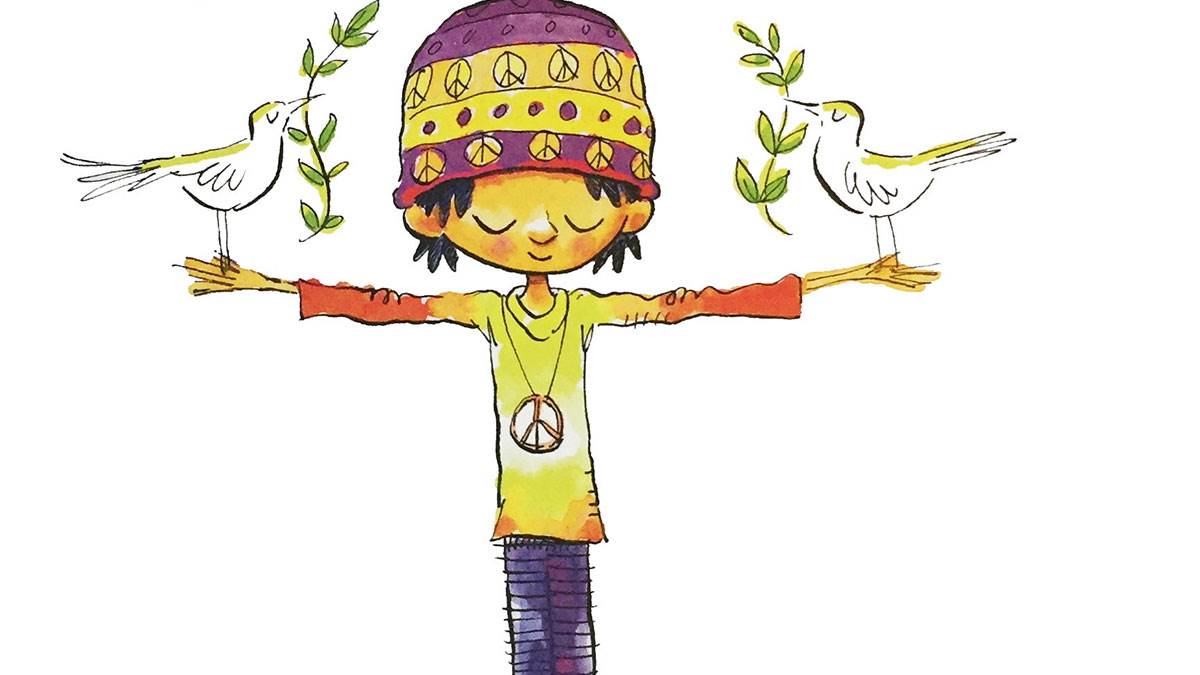 The cover of I Am Peace by Susan Verde and Peter H Reynolds
