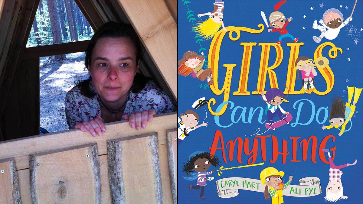 Caryl Hart and her book Girls Can Do Anything