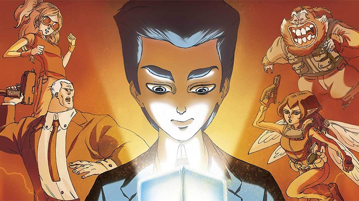The graphic novel adaptation of Artemis Fowl