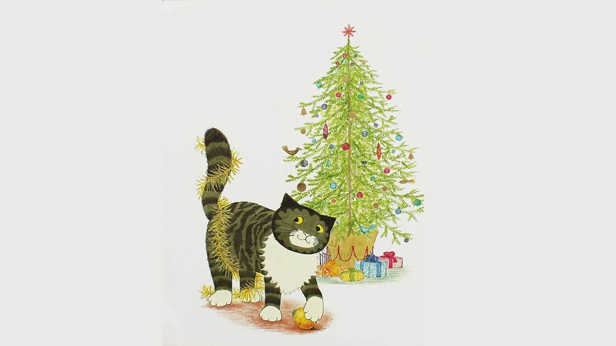 The cover of Mog's Christmas