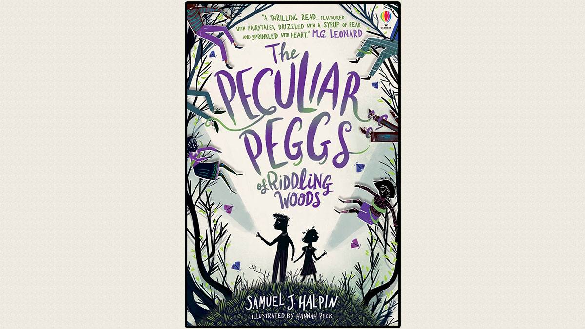 The cover of The Peculiar Peggs of Riddling Woods