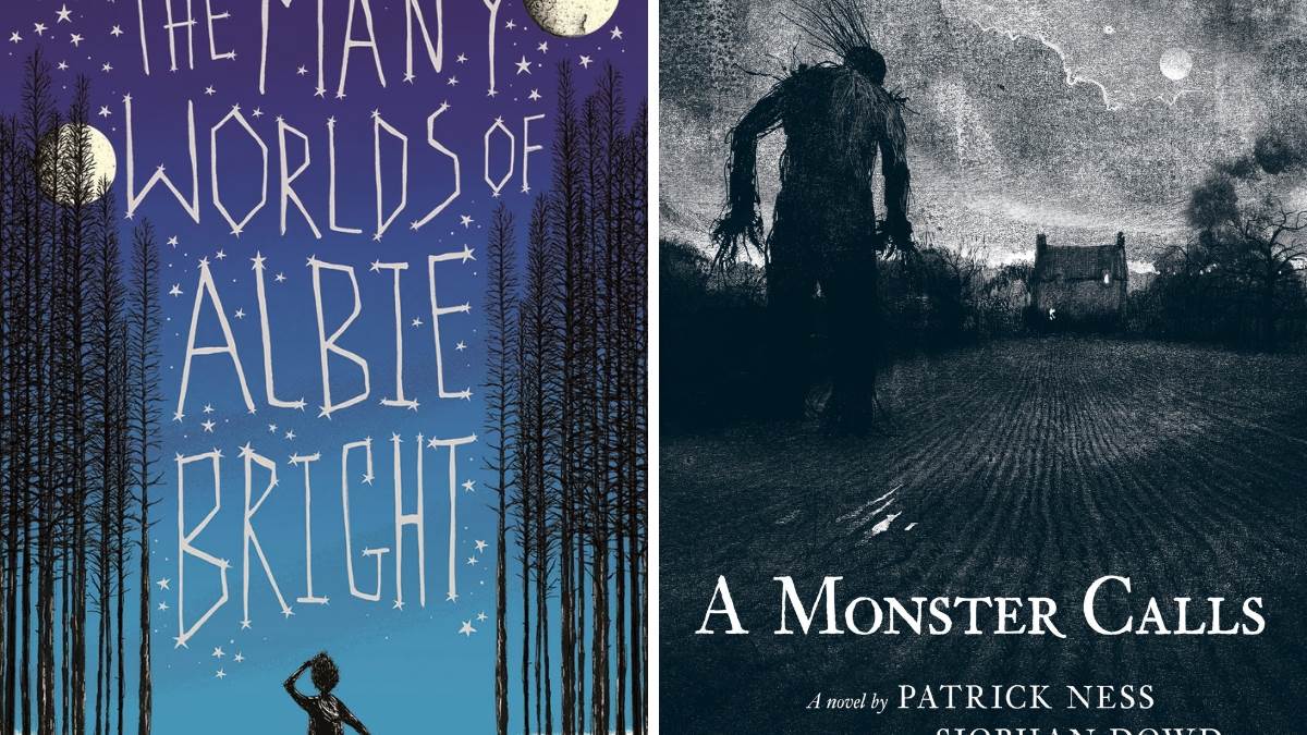 The Many Worlds of Albie Bright (Christopher Edge) and A Monster Calls (Patrick Ness)