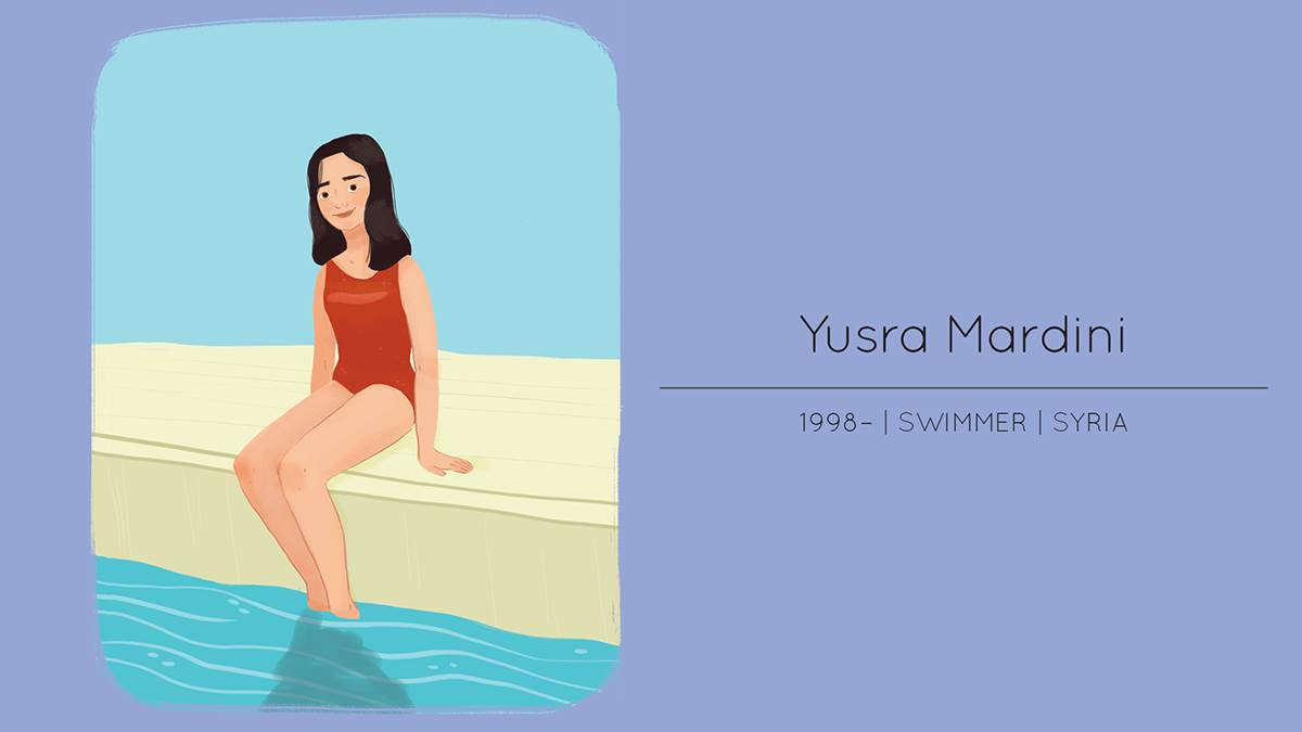 Yusra Mardini in Young Heroes
