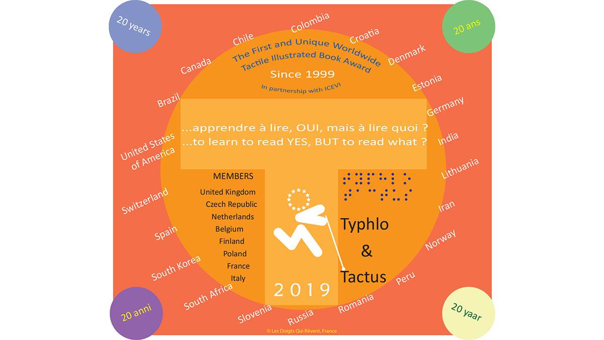 The logo for the Typhlo & Tactus Awards
