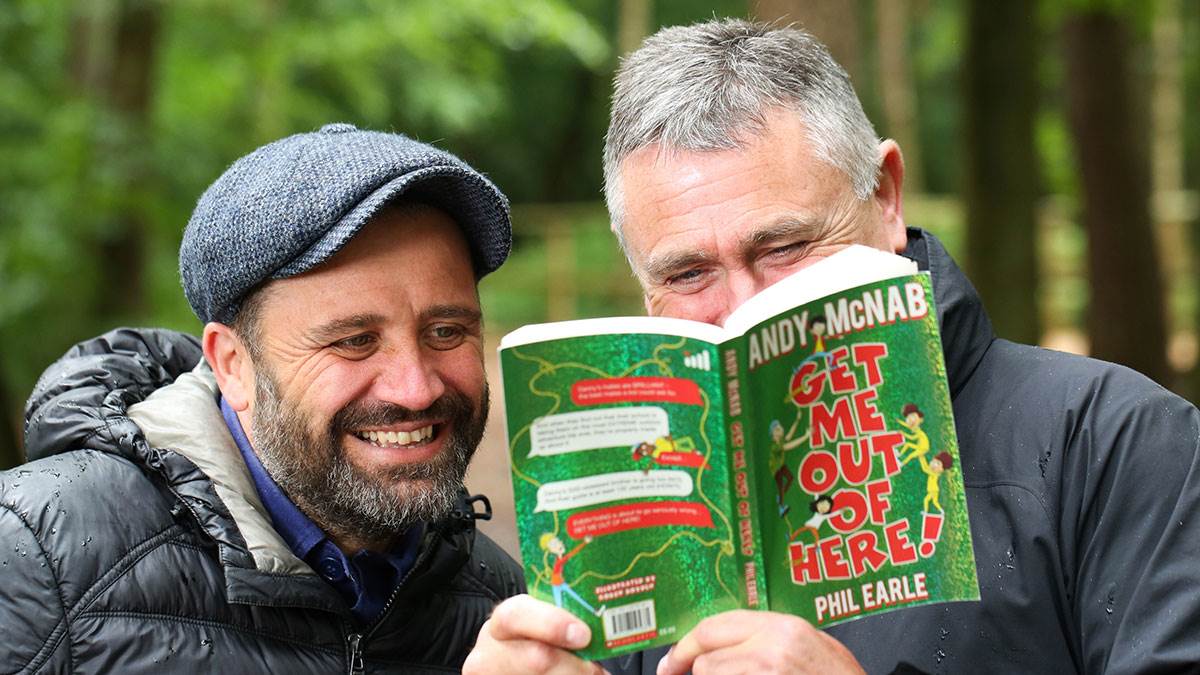 Phil Earle and Andy McNab