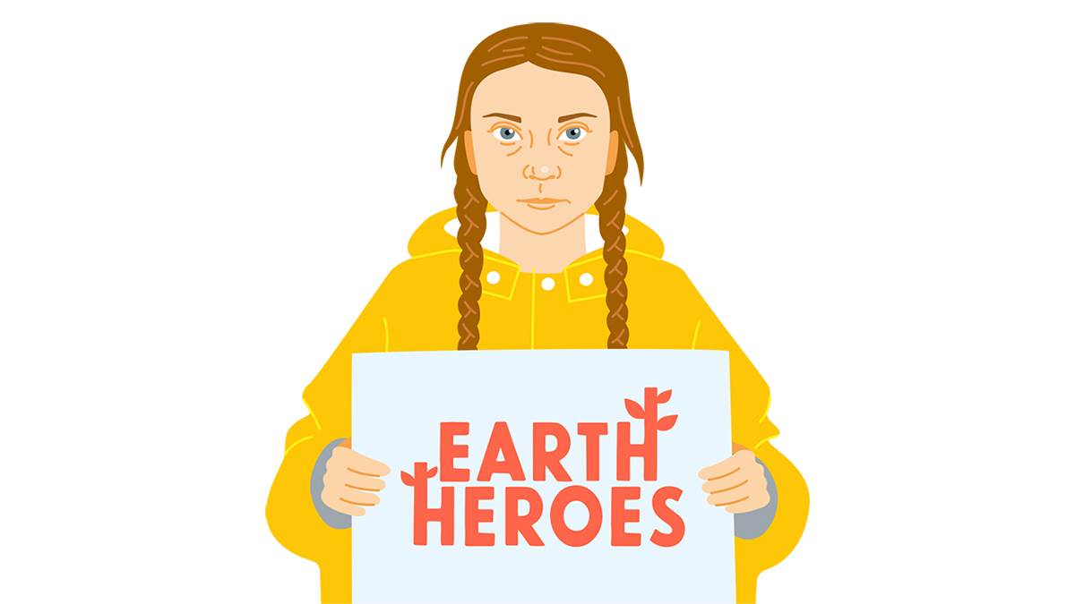 Greta Thunberg in Earth Heroes