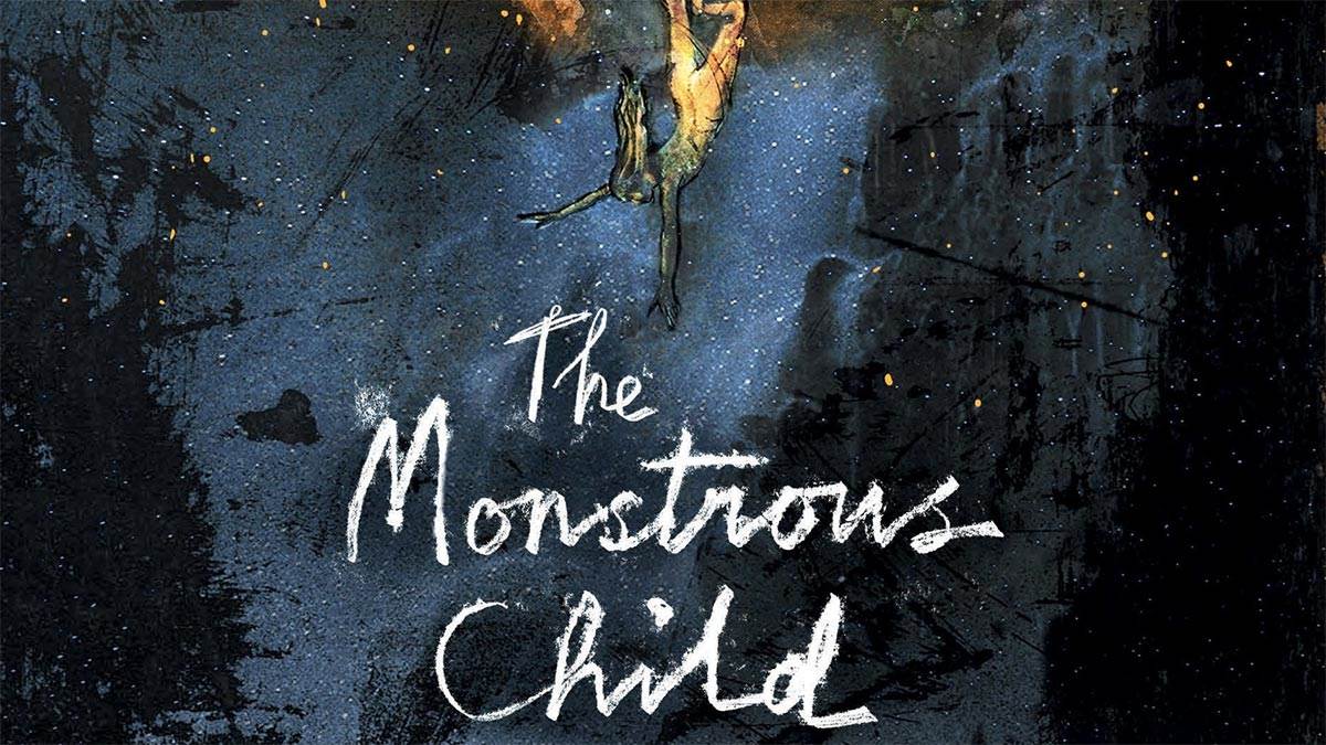 The front cover of  The Monstrous Child