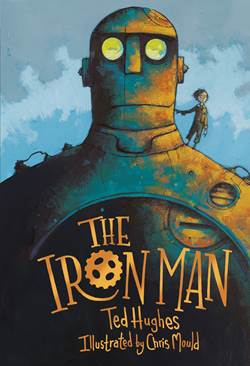The Iron Man book cover illustrated by Chris Mould