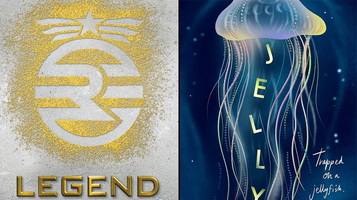 The front covers of Legend and Jelly