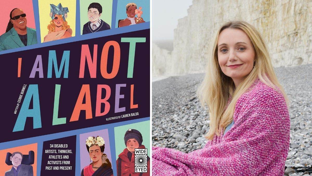 I Am Not A Label by author Cerrie Burnell (pictured)
