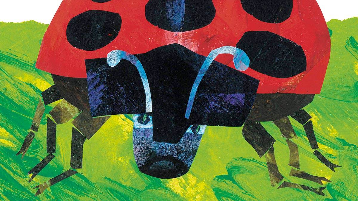 The front cover of The Bad Tempered Ladybird by Eric Carle
