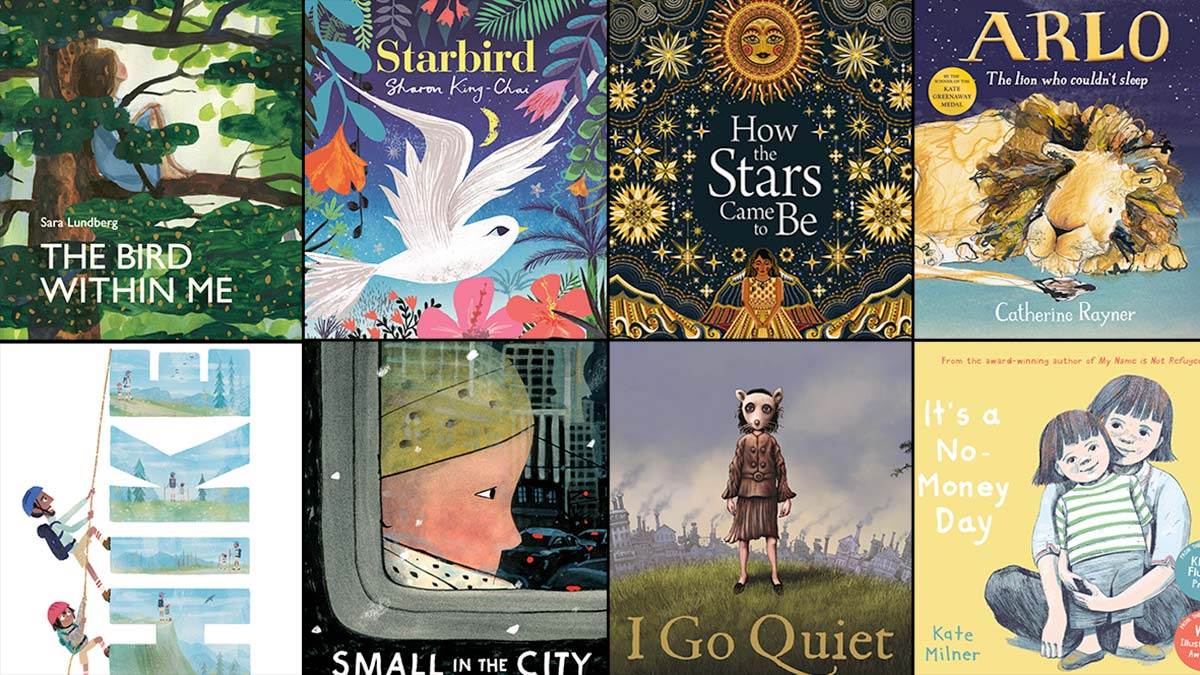 The books on the 2021 Kate Greenaway Medal shortlist
