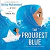 The front cover of The Proudest Blue
