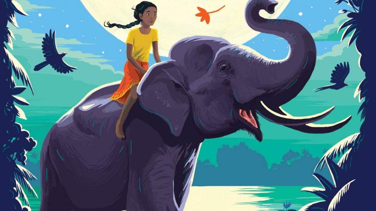 Illustration from The Girl Who Stole an Elephant by Nizrana Farook
