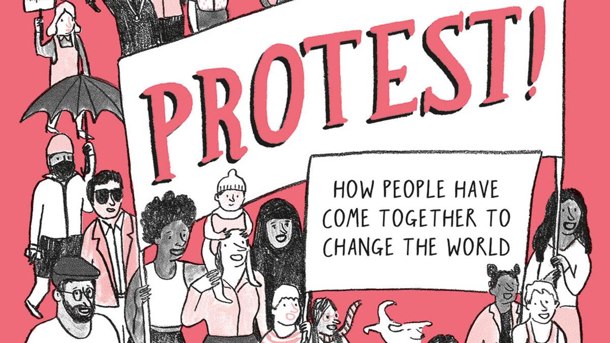 The front cover of Protest