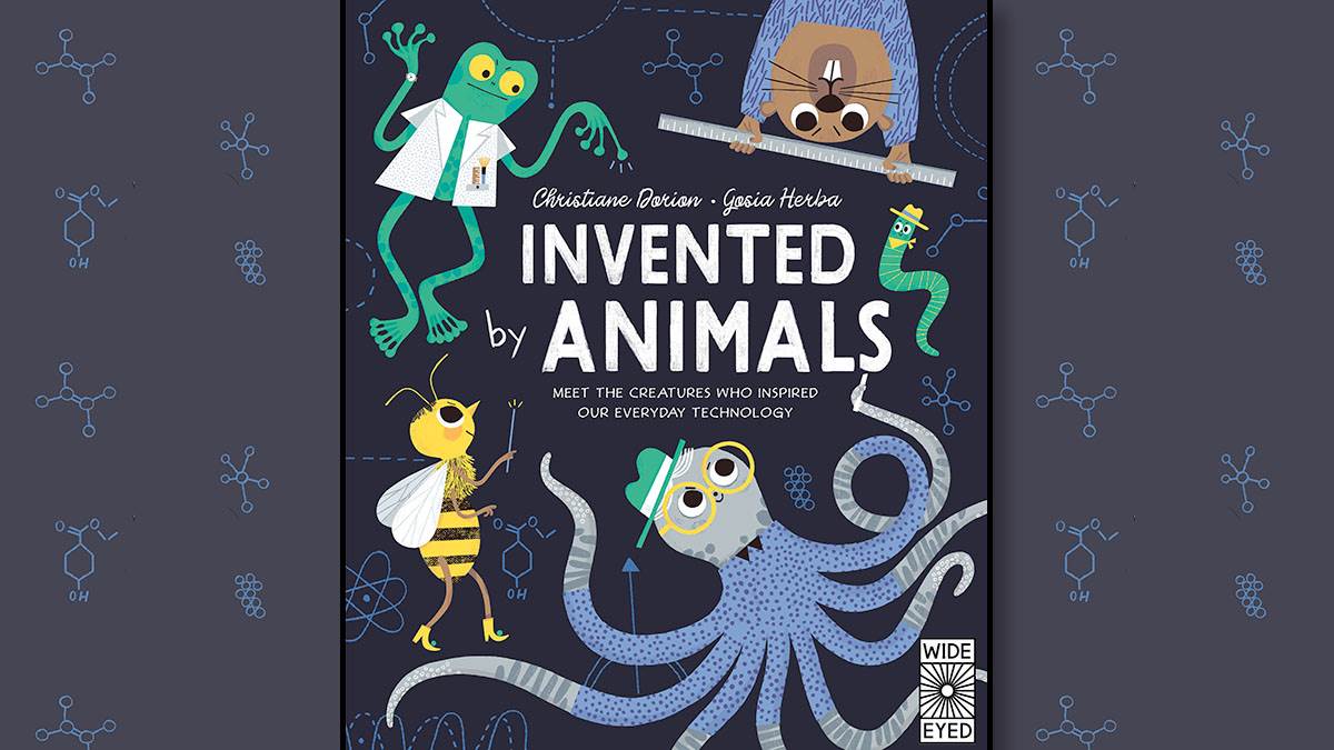 The front cover of Invented By Animals