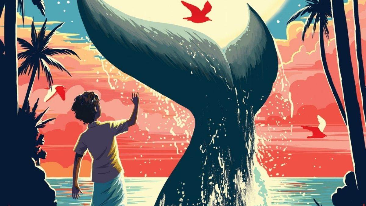 The Boy Who Met A Whale by Nizrana Farook, illustrated by David Dean